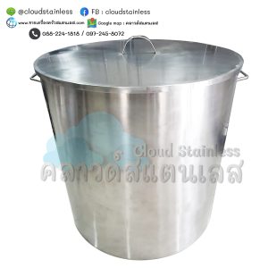 หม้อสแตนเลส หม้อทรงสูง หม้อสตูว์