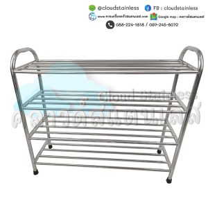 ชั้นวางของสแตนเลส ชั้นวางสแตนเลส ชั้นทึบสแตนเลส ชั้นซี่สแตนเลส+ถาด shelf ชั้นวางหิน ชั้นวางหินอ่อน ชั้นวางกระจก