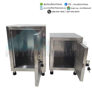 ตู้ใส่ของ ตู้ใส่ของสแตนเลส ตู้รับบริจาค ตู้รับบริจาคสแตนเลส ตู้รับบริจาควัด